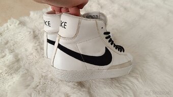 Členkové kožené tenisky Nike Blazer Mid 77 Vintage 36 - 4