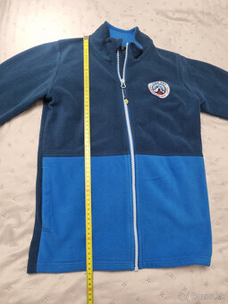 Detska Fleece mikina za zips Alpine Pro vel 152-158 - 4