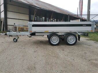 Prívesný vozík hydraulický sklápač 2500kg - 4