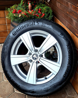 alu R17 5x108, senzory, zimné pneu 215/65, Peugeot - 4