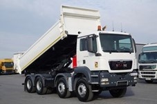 9849 MAN TGS 35.400 - 8x4 – Sklápěč S2 + Bordmatik – EURO 5 - 4