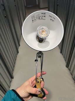 RANARP čierna bodová lampa nástenná/so svorkou - 4