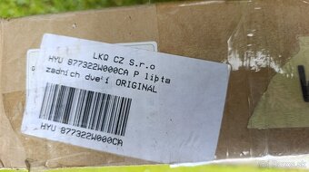 P lišta zadných dverí Hyundai Santa FE - 4