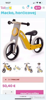 Detske odrážadlo drevene kinderkraft nove - 4