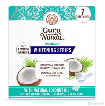 Gurunanda bieliace pásiky nové nerozbalené 🩵 - 4