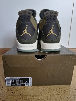 jordan 4 retro se craft "Medium Olive" - 4