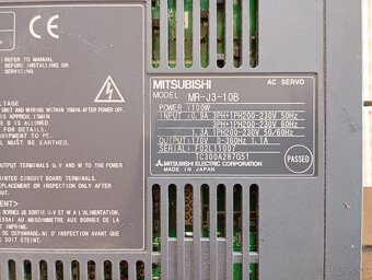 AC Servo menič Mitsubishi MELSERVO MR-J3-10B - 4