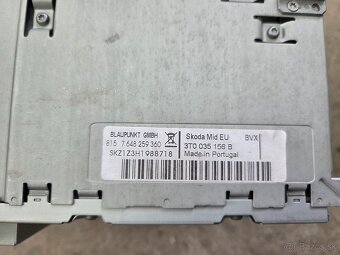 Originál rádio Škoda Superb 2 - 4
