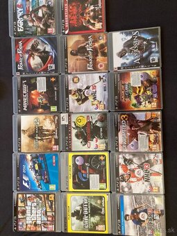 Playstation 3 Slim, 149GB, 3x ovládač, 17 hier - 4