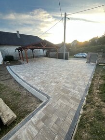 Pokládka zámkovej dlažby - 4