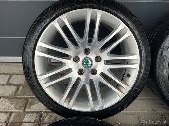 Orig. disky superb Luxon 5x112 225/40 r18 pneu continental - 4
