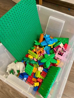 LEGO DUPLO Safari + box kociek + podložka (200 dielov) - 4