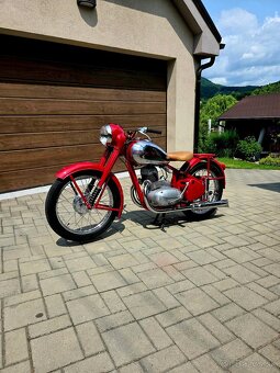 Jawa perak 250 r.v. 1952 dovoz - 4