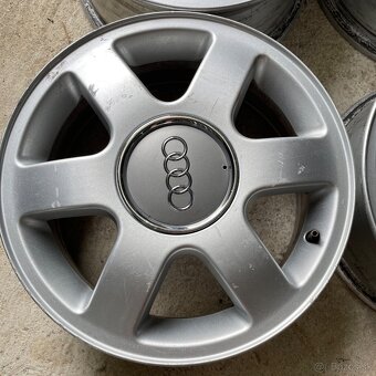alu disky audi 5x100 r15 - 4