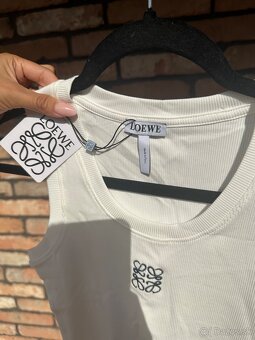 👚 LOEWE biele tielko – veľkosť S 👚 - 4