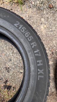 215/65 r17 zimné 2ks - 4