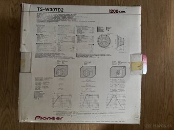 subwoofer PIONEER TS-W307D2 - 4
