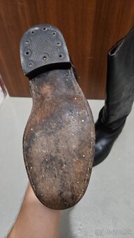 Vojenské kožené čižmy - 4