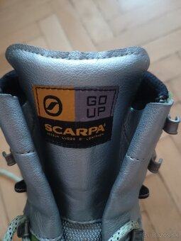 SCARPA goretex turisticke topanky VIBRAM velkost 39,5 a 38 - 4