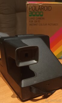Polaroid Land Camera 3000 + blesk - 4
