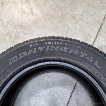 Celoročné pneumatiky 215/65 R16 CONTINENTAL DOT2017 - 4