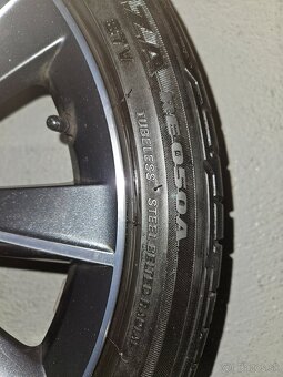 Predám disky , elektróny,  kolesá, gumy, 17" – 5x100 – ET46 - 4