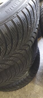 Mercedes hliníkové disky 5x112 r16 sada zimných kolies - 4