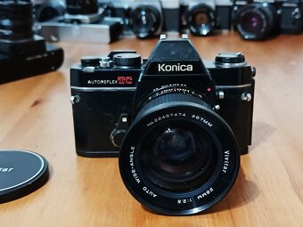 Hist. fotoaparáty pro sběratele-Fujica, Konica, Exakta... - 4