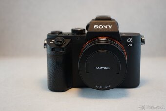 Fotoaparát Sony Alpha A7 II objektív Samyang AF 35/2.8 FE - 4