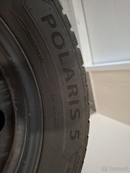 Jazdené zimné pneu 205/55 R16 91H Barum P5+plech. disky - 4