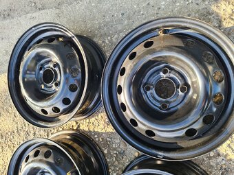 Plechove disky r14 opel,daewoo - 4