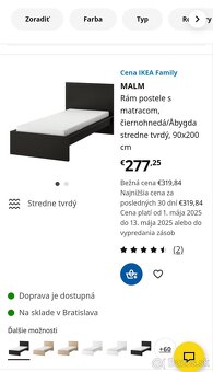 posteľ Malm - 4