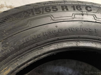 215/65 R16C Letné pneumatiky Continental VancoEco 2 kusy - 4
