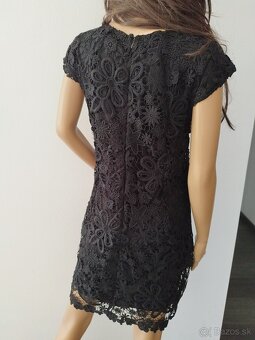 Elegantné čierne šaty. L/40 - 4