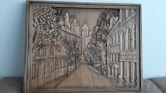 Drevený obraz 66×84cm.hr.4cm - 4