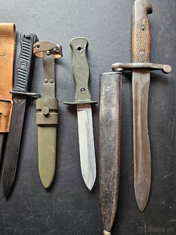 Bodáky, nože Španielsko Nemecko Juhoslávia Finsko - 4