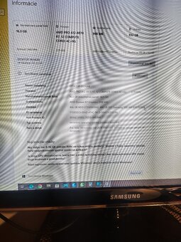 Predám PC HP Elite Desk 705 G3 base model small - 4