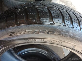 2x zimné pneumatiky 205/60 r17 - 4