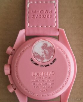 MoonSwatch Pink Moon collection Omega×Swatch - 4