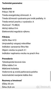 Podlahový vysávač Sencor - 4