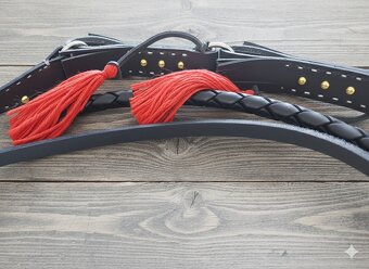 Pastiersky bič čierny 250cm - 4