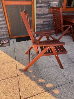 Záhradný jedálenský set IKEA - 4