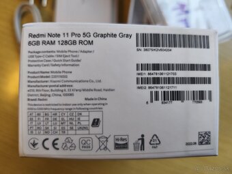 Xiaomi Redmi 11 Pro 5G 128 GB - 4