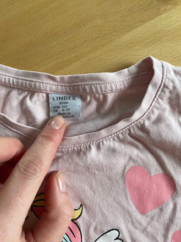 Lindex tricko 122/6 rokov - 4