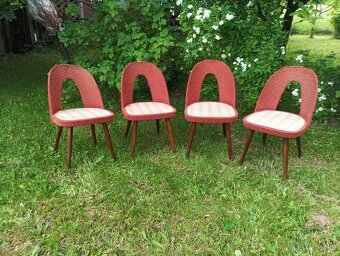 4 retro stoličky arch Sumann pre fa THONET - 4