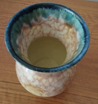 Starožitná, keramická váza - 4