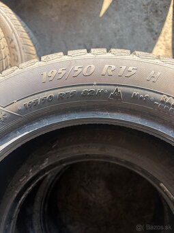Zimné pneumatiky 195/50R15 - 4