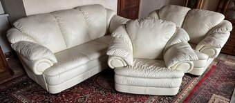 Kožená sedací souprava 3+2+1,5834 - 4