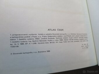 atlas ČSSR (1986) - 4