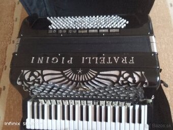 Frateli pigini 156 basovy akordeon Harmonika Top - 4